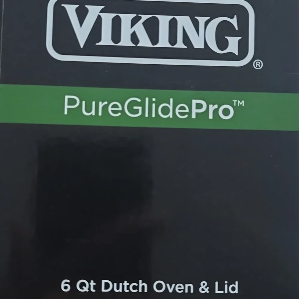 Viking PureGlide Pro 3-Ply Dutch Oven with Glass Lid, 6 qt., Retail $367.00 USD
